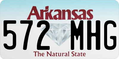 AR license plate 572MHG
