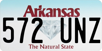 AR license plate 572UNZ