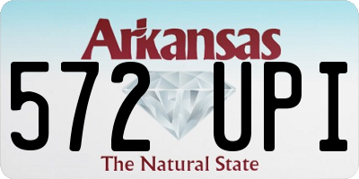 AR license plate 572UPI