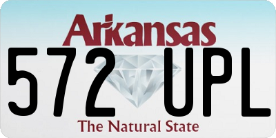 AR license plate 572UPL