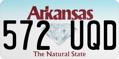 AR license plate 572UQD