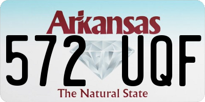 AR license plate 572UQF
