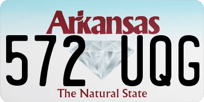 AR license plate 572UQG