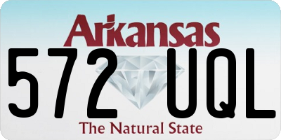 AR license plate 572UQL