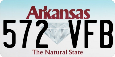 AR license plate 572VFB