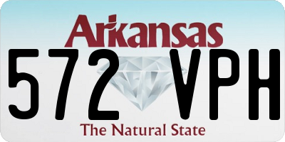 AR license plate 572VPH