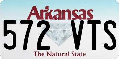 AR license plate 572VTS