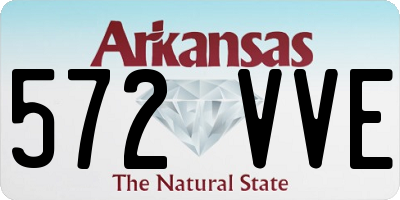 AR license plate 572VVE