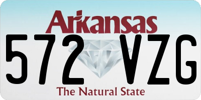 AR license plate 572VZG