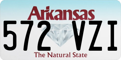 AR license plate 572VZI