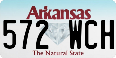 AR license plate 572WCH