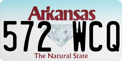 AR license plate 572WCQ