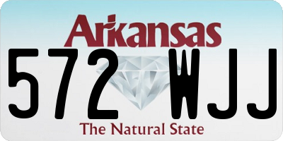 AR license plate 572WJJ
