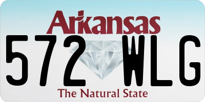 AR license plate 572WLG