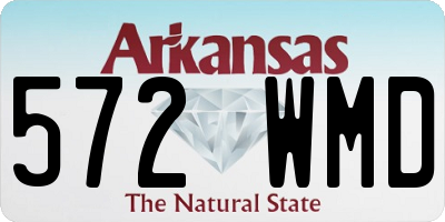 AR license plate 572WMD