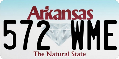 AR license plate 572WME