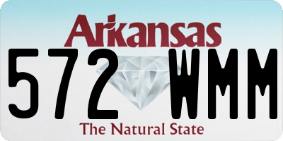 AR license plate 572WMM