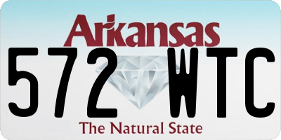 AR license plate 572WTC