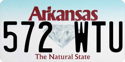 AR license plate 572WTU