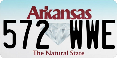 AR license plate 572WWE