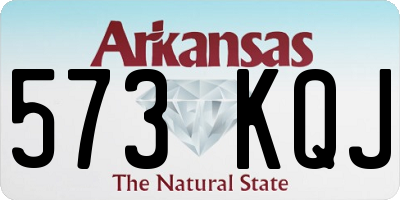 AR license plate 573KQJ