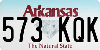 AR license plate 573KQK