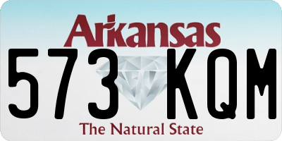 AR license plate 573KQM
