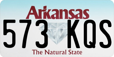 AR license plate 573KQS