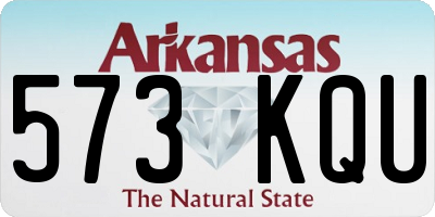 AR license plate 573KQU