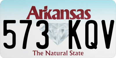 AR license plate 573KQV