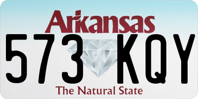 AR license plate 573KQY