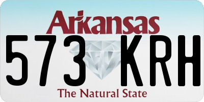 AR license plate 573KRH