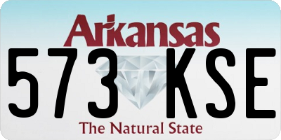 AR license plate 573KSE
