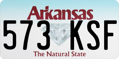 AR license plate 573KSF