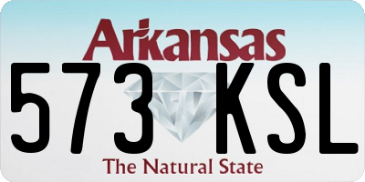 AR license plate 573KSL
