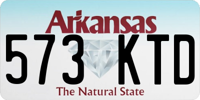 AR license plate 573KTD
