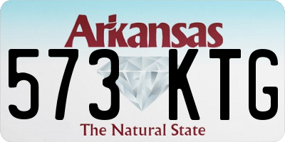 AR license plate 573KTG