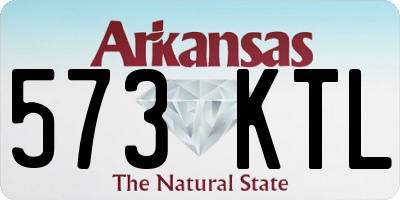 AR license plate 573KTL