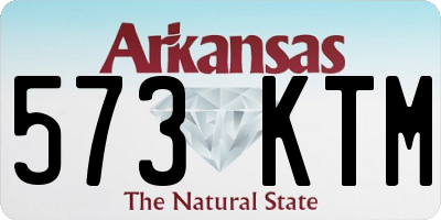 AR license plate 573KTM