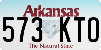 AR license plate 573KTO