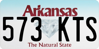 AR license plate 573KTS