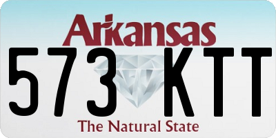 AR license plate 573KTT