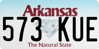 AR license plate 573KUE