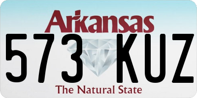 AR license plate 573KUZ