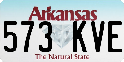 AR license plate 573KVE
