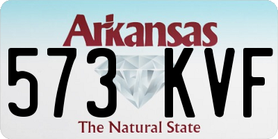 AR license plate 573KVF