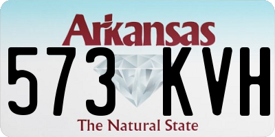 AR license plate 573KVH