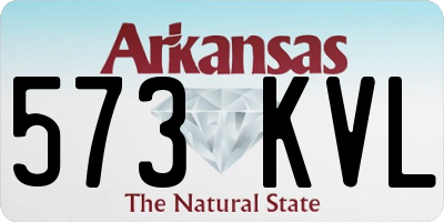 AR license plate 573KVL