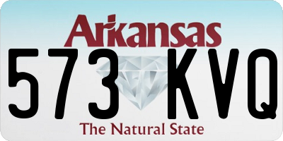 AR license plate 573KVQ