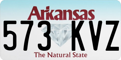 AR license plate 573KVZ